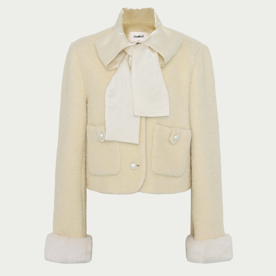 Chic Alpaca Wool Blend Suit Set-Up