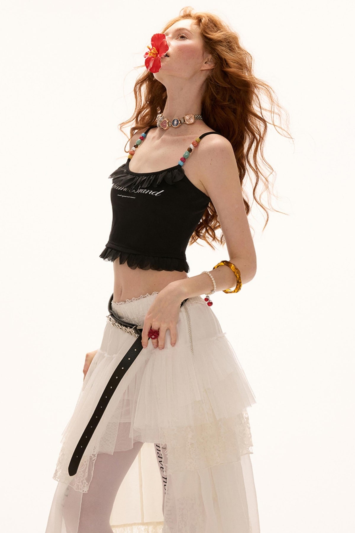 Chic Beaded Camisole Top