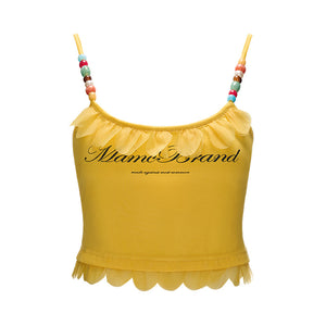 Chic Beaded Camisole Top