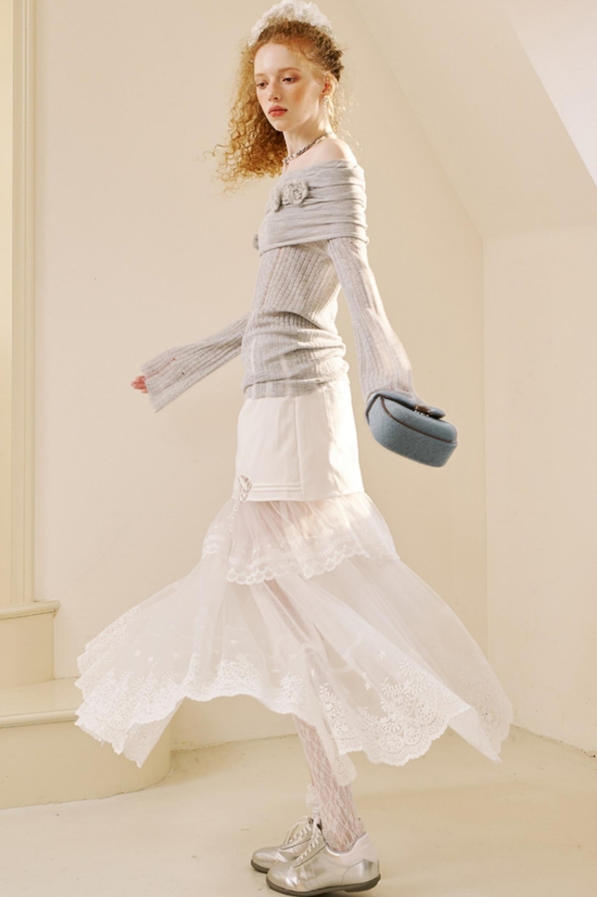 Chic Lace Half Skirt