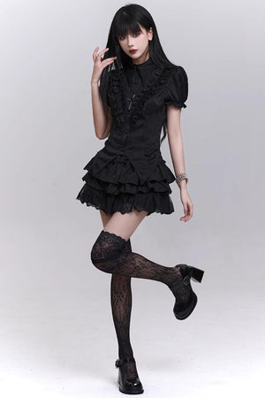 Chic Pumpkin Skirt