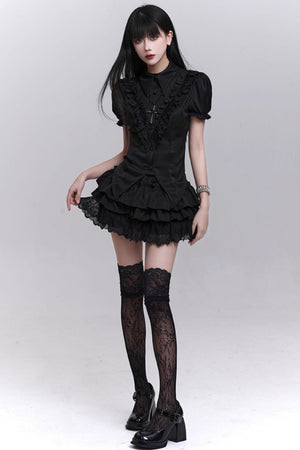 Chic Pumpkin Skirt