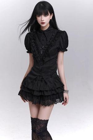 Chic Pumpkin Skirt