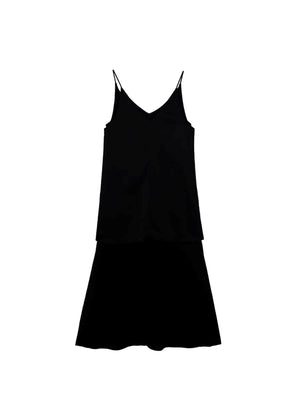 Chic V-Neck Maxi Dress