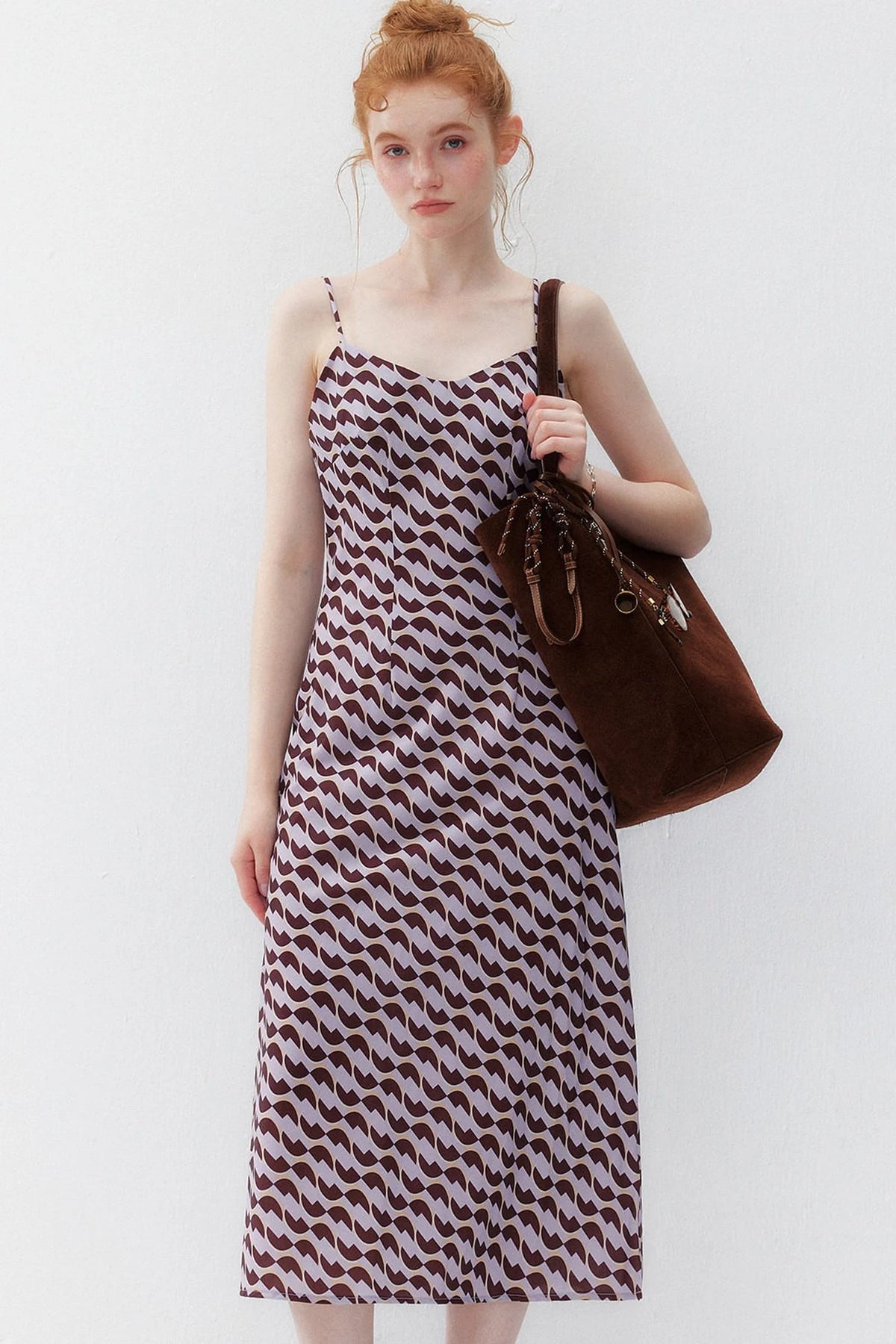 Chiffon Floral Print Long Dress