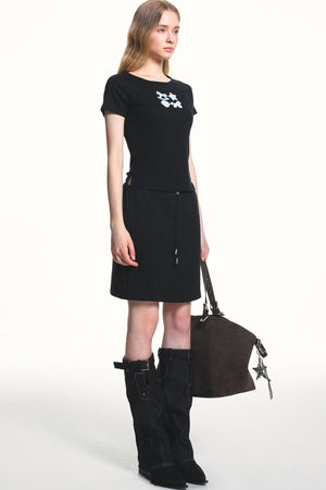 Childlike Applique Lyocell Top
