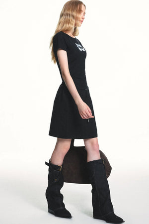 Childlike Applique Lyocell Top