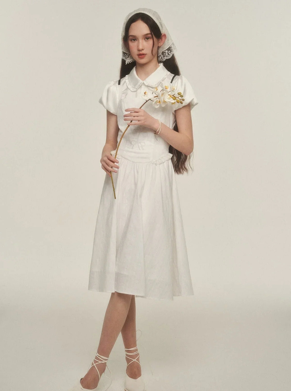 Chime Embroidered Slip Dress