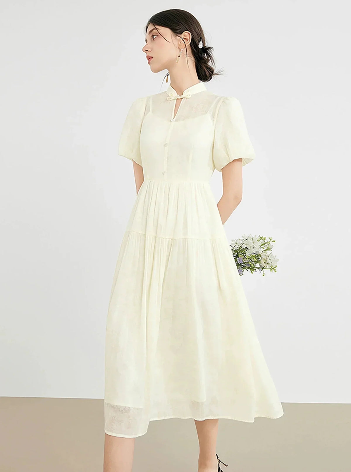 Chinese Style Cheongsam Dress