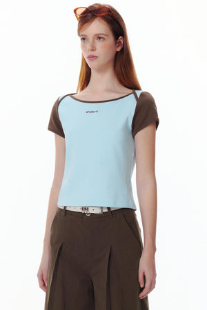 Choco One-Shoulder Tee