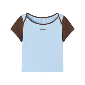 Choco One-Shoulder Tee