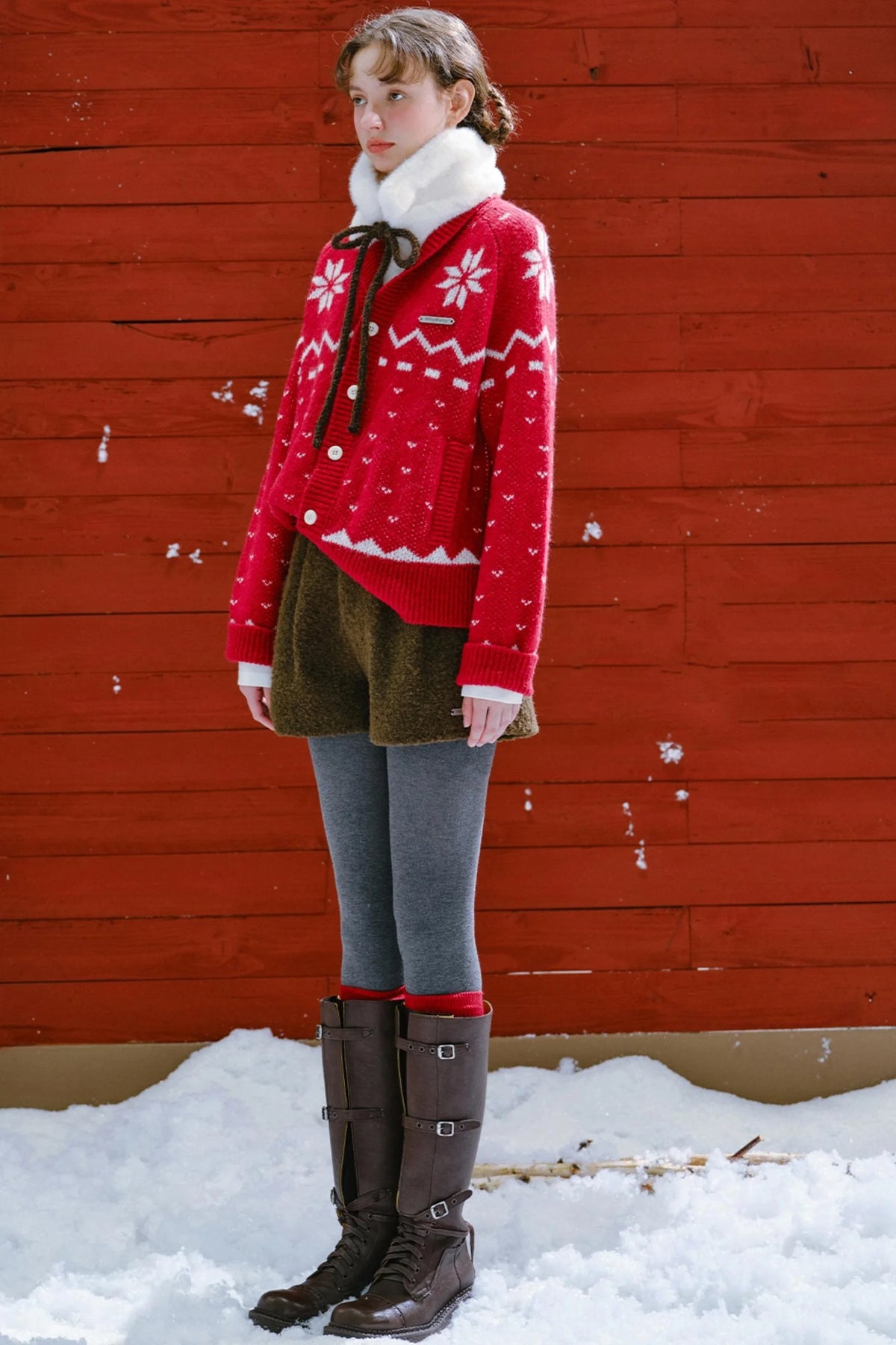 Christmas Vibe Sweater Cardigan