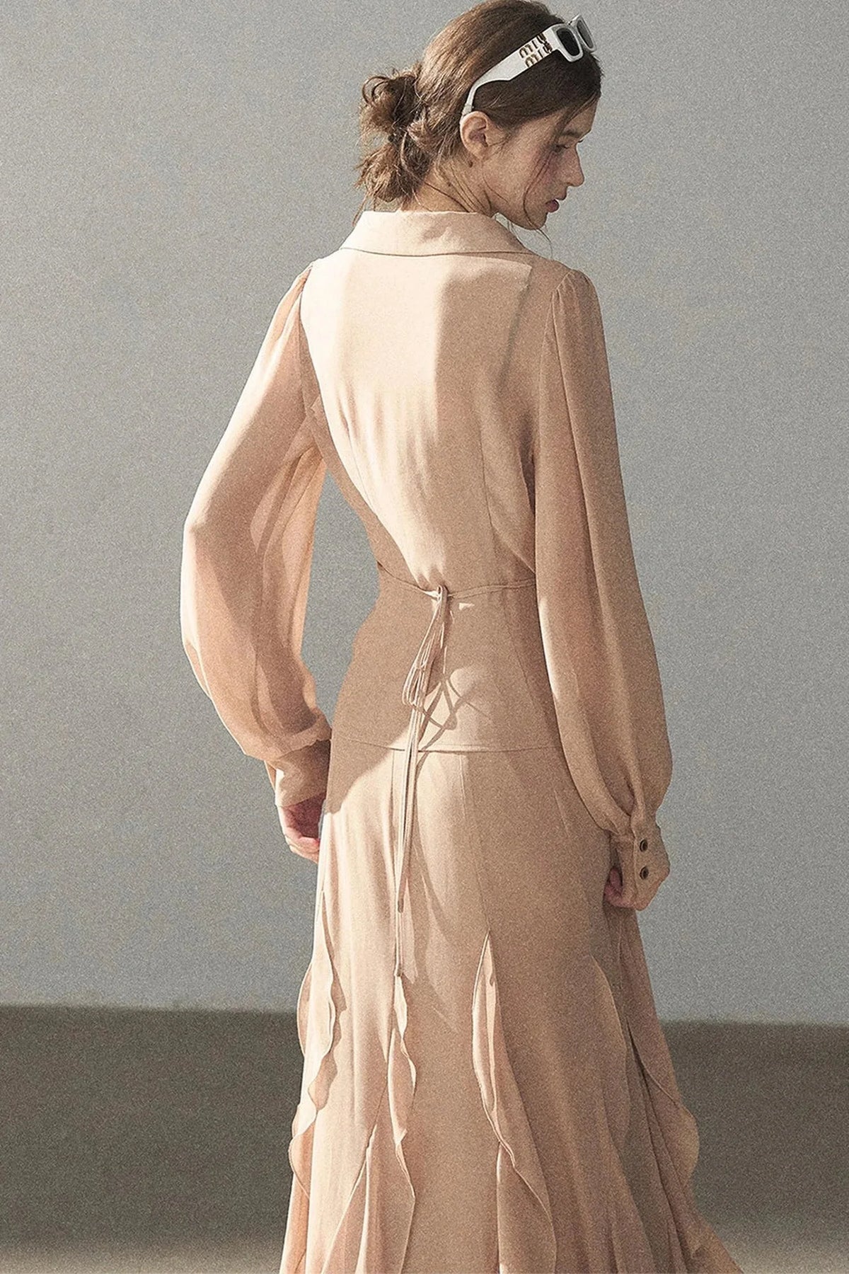 Cinnamon Pink Top and Suspender Dress Set-Up