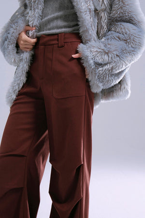 City Cargo Lyocell Wool Pants