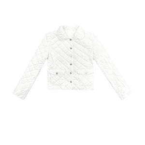 Classic Diamond Plaid Cotton Suit Coat Set-Up