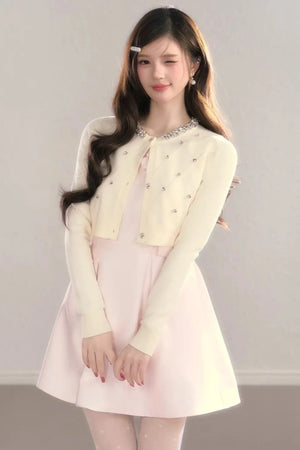 Classic French Waist-Cinching Dress