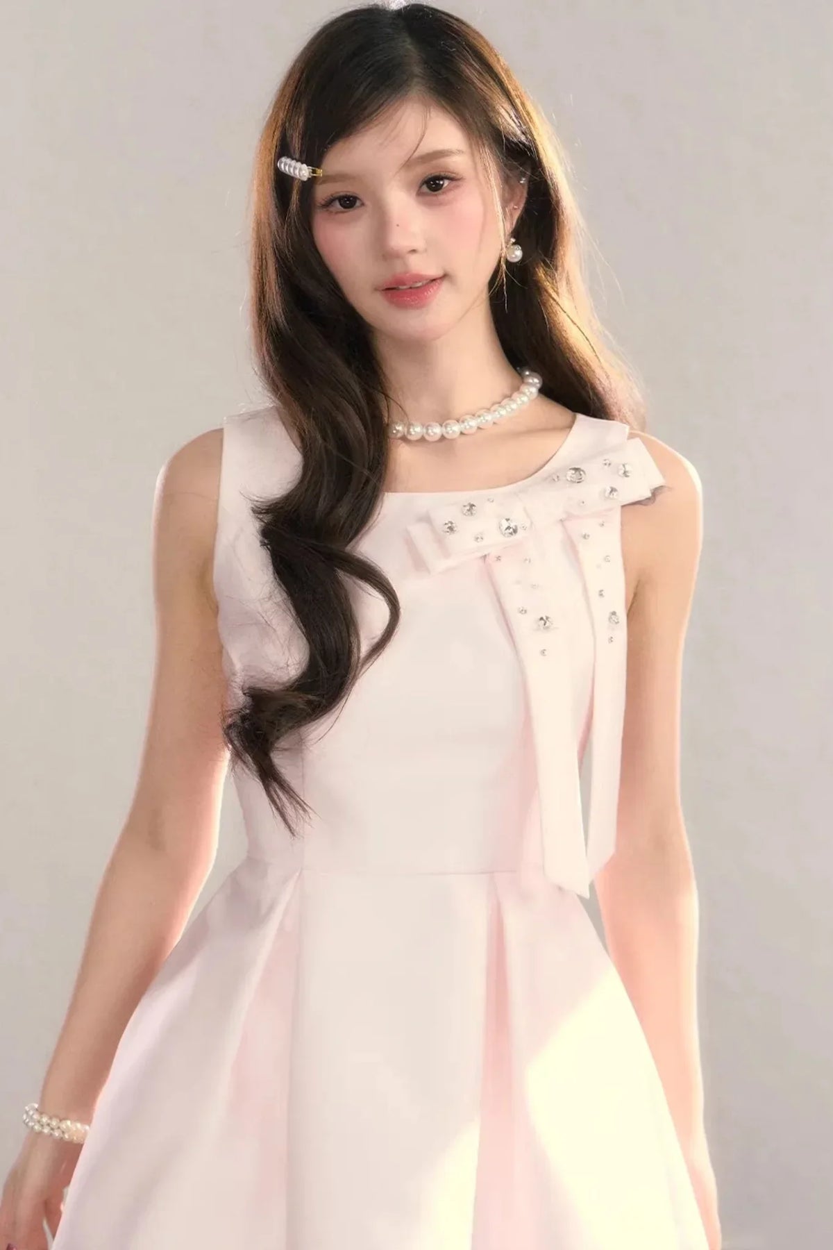 Classic French Waist-Cinching Dress
