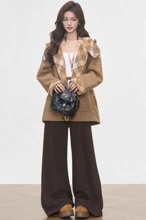 Classic Patchwork Padded Coat Set-Up