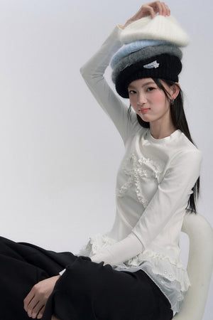 Classic Snowflake Beret