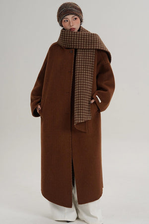 Classic Wool Tweed Coat
