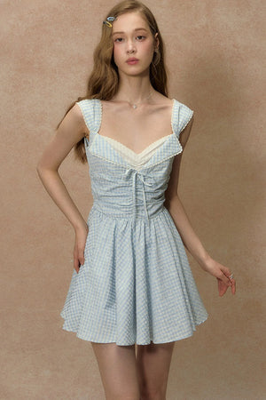 Clear Sky Lace Dress