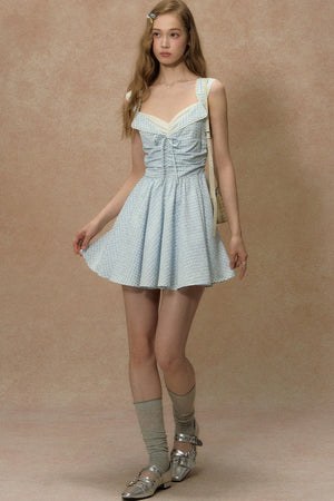 Clear Sky Lace Dress