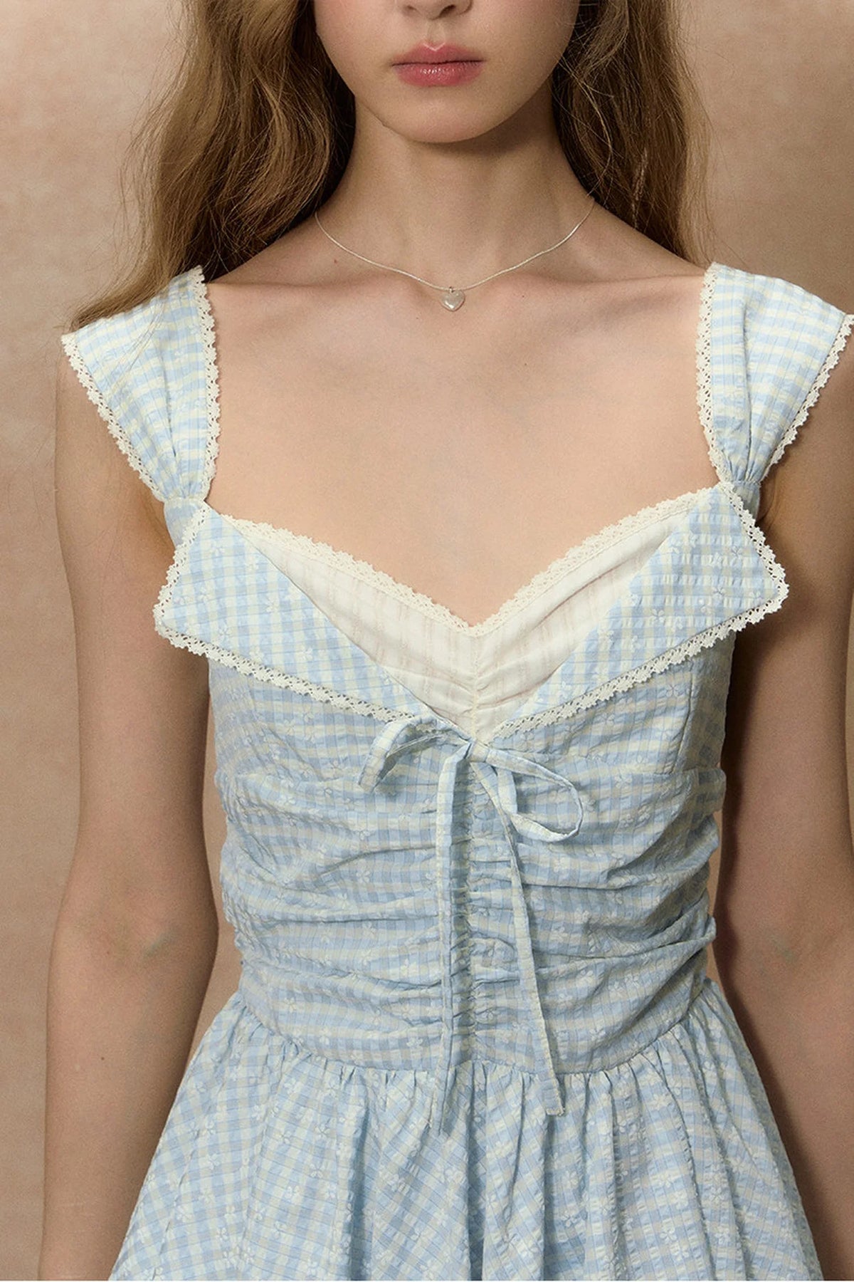 Clear Sky Lace Dress