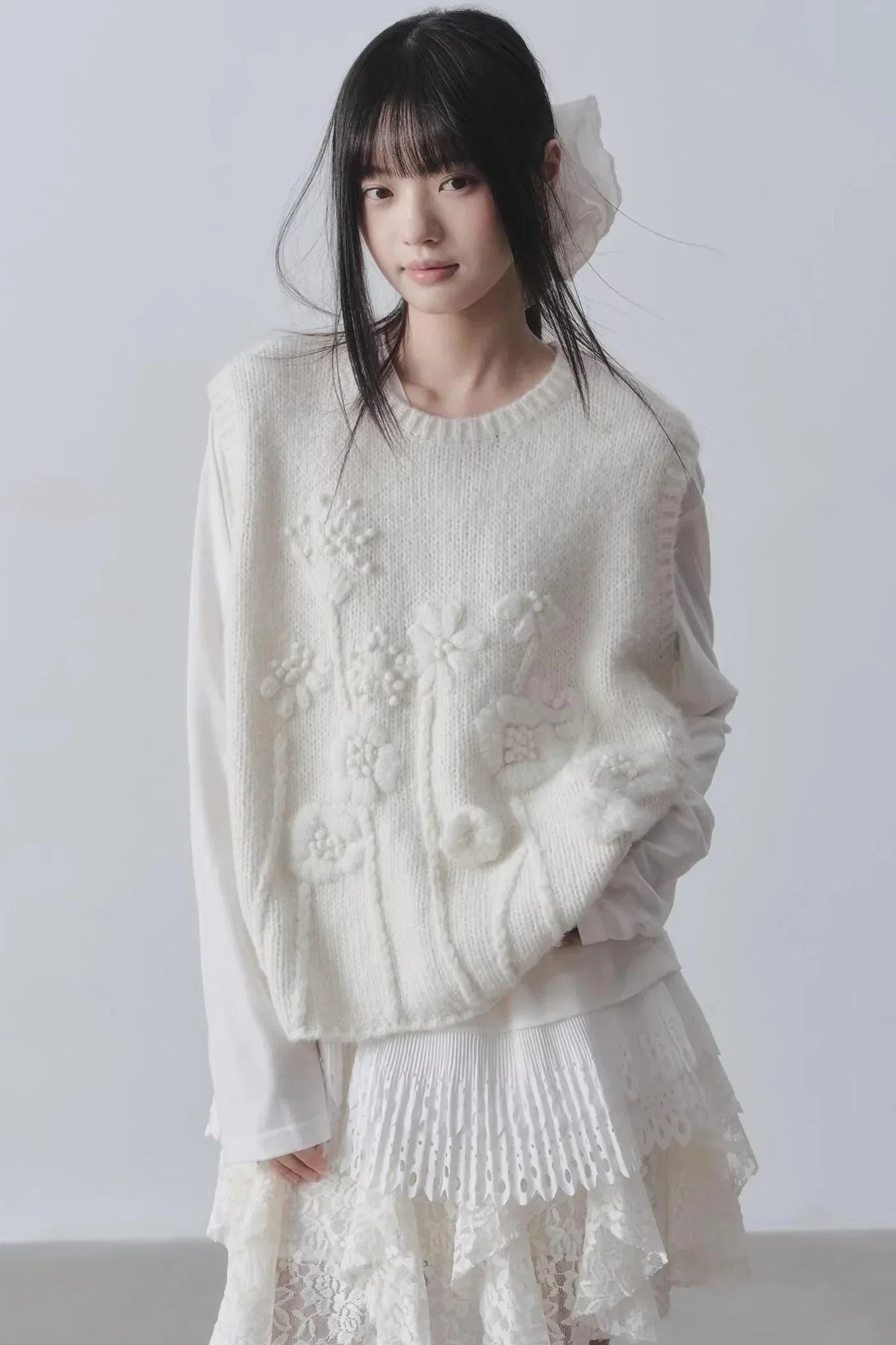 Cloud Diary Wool Vest