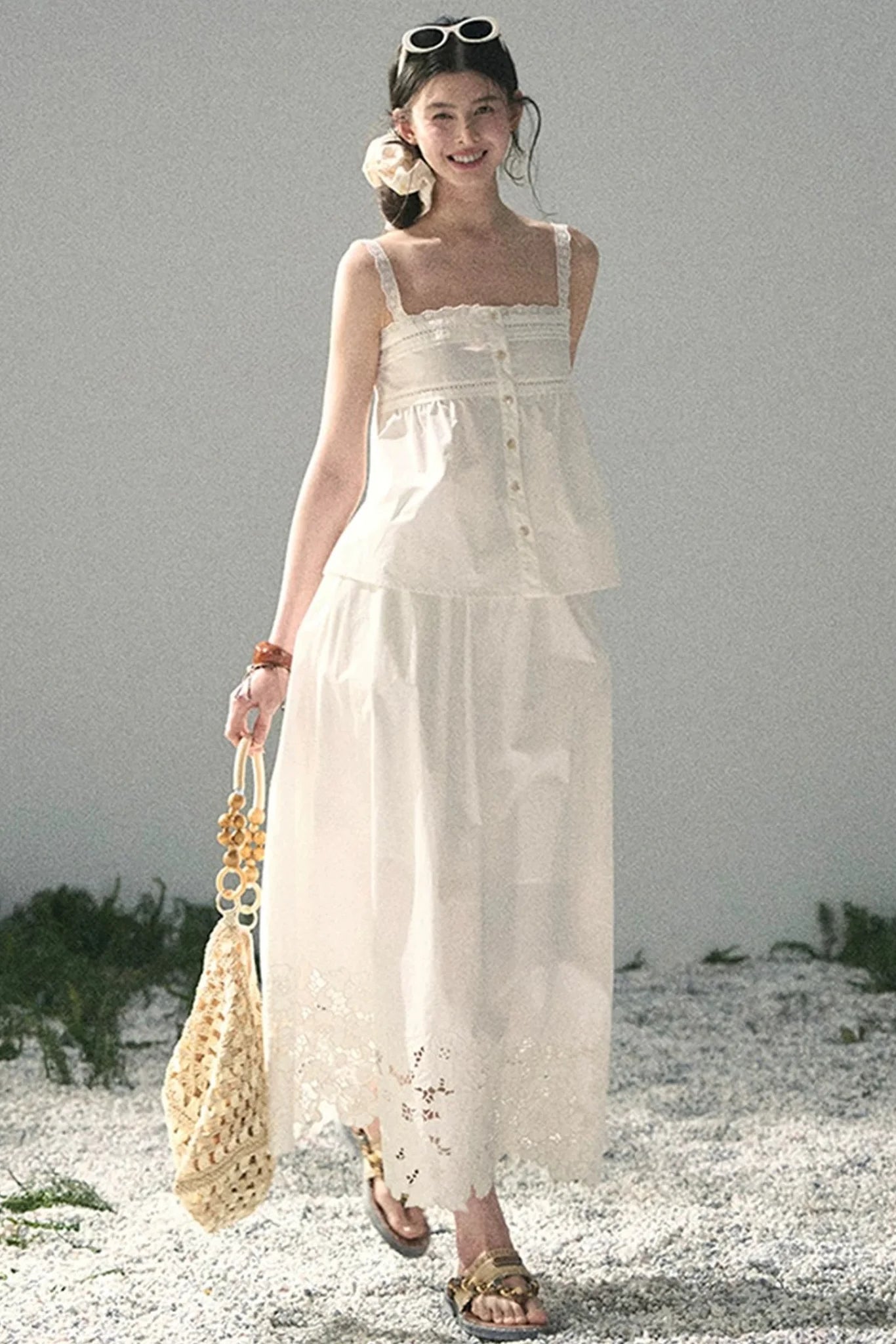 Cloud Lace Two-Piece Set-Up