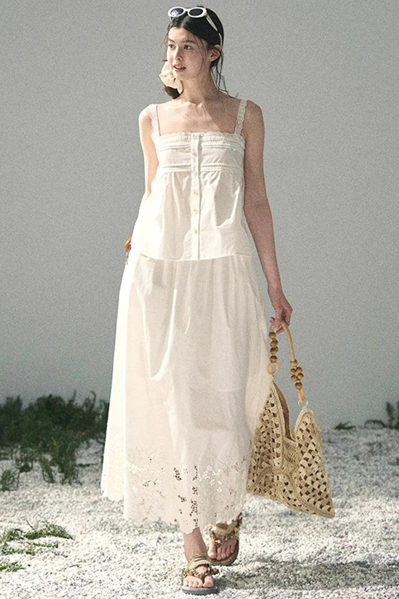Cloud Lace Two-Piece Set-Up