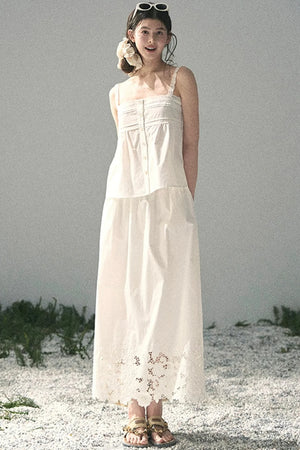 Cloud Lace Two-Piece Set-Up