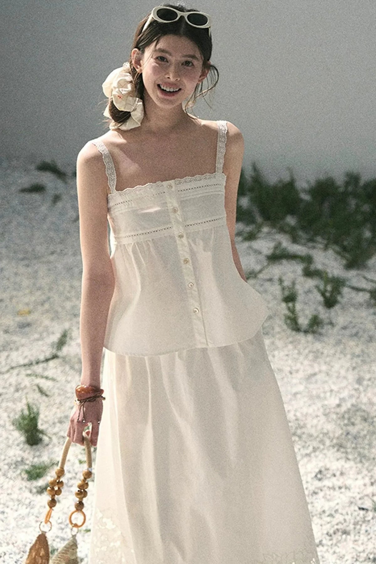 Cloud Lace Two-Piece Set-Up