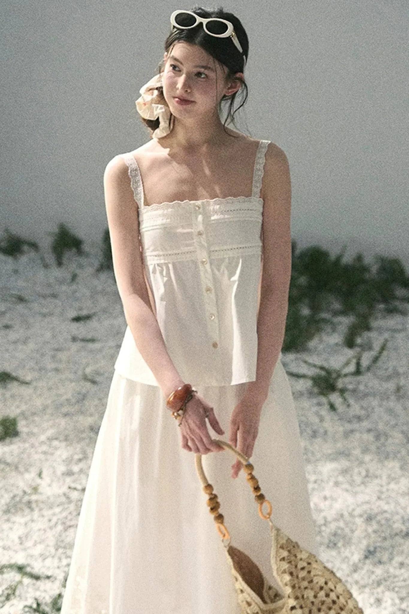 Cloud Lace Two-Piece Set-Up