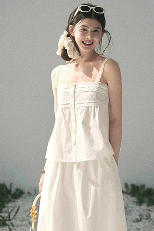 Cloud Lace Two-Piece Set-Up