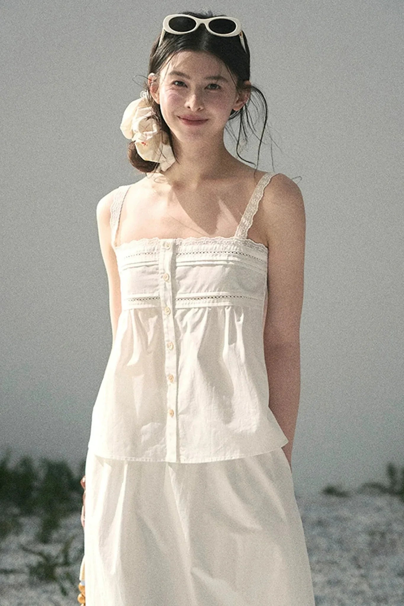 Cloud Lace Two-Piece Set-Up