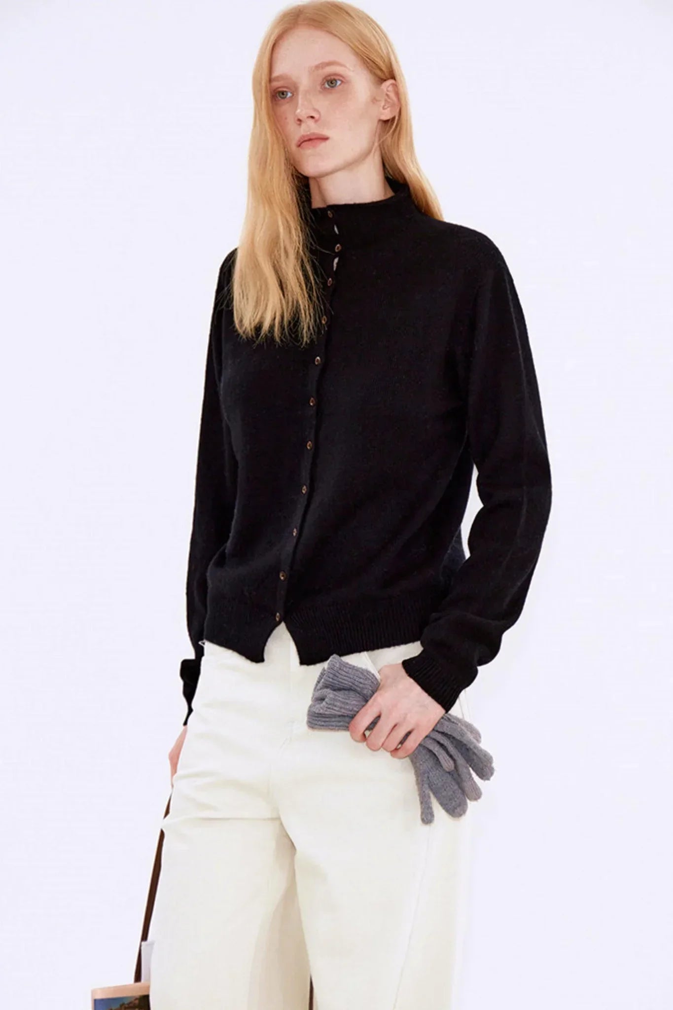 Cloud-Like Wool Cardigan