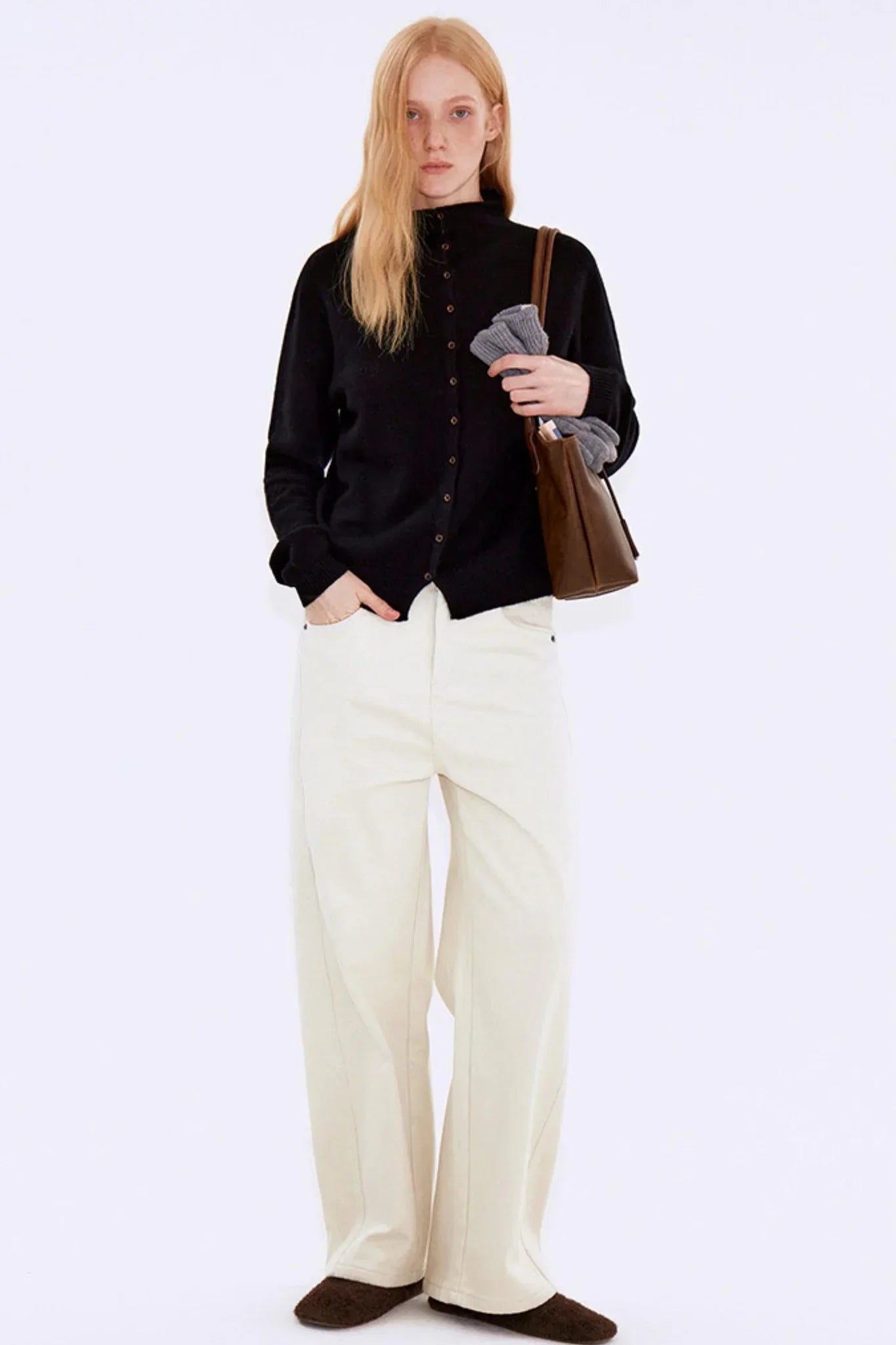 Cloud-Like Wool Cardigan