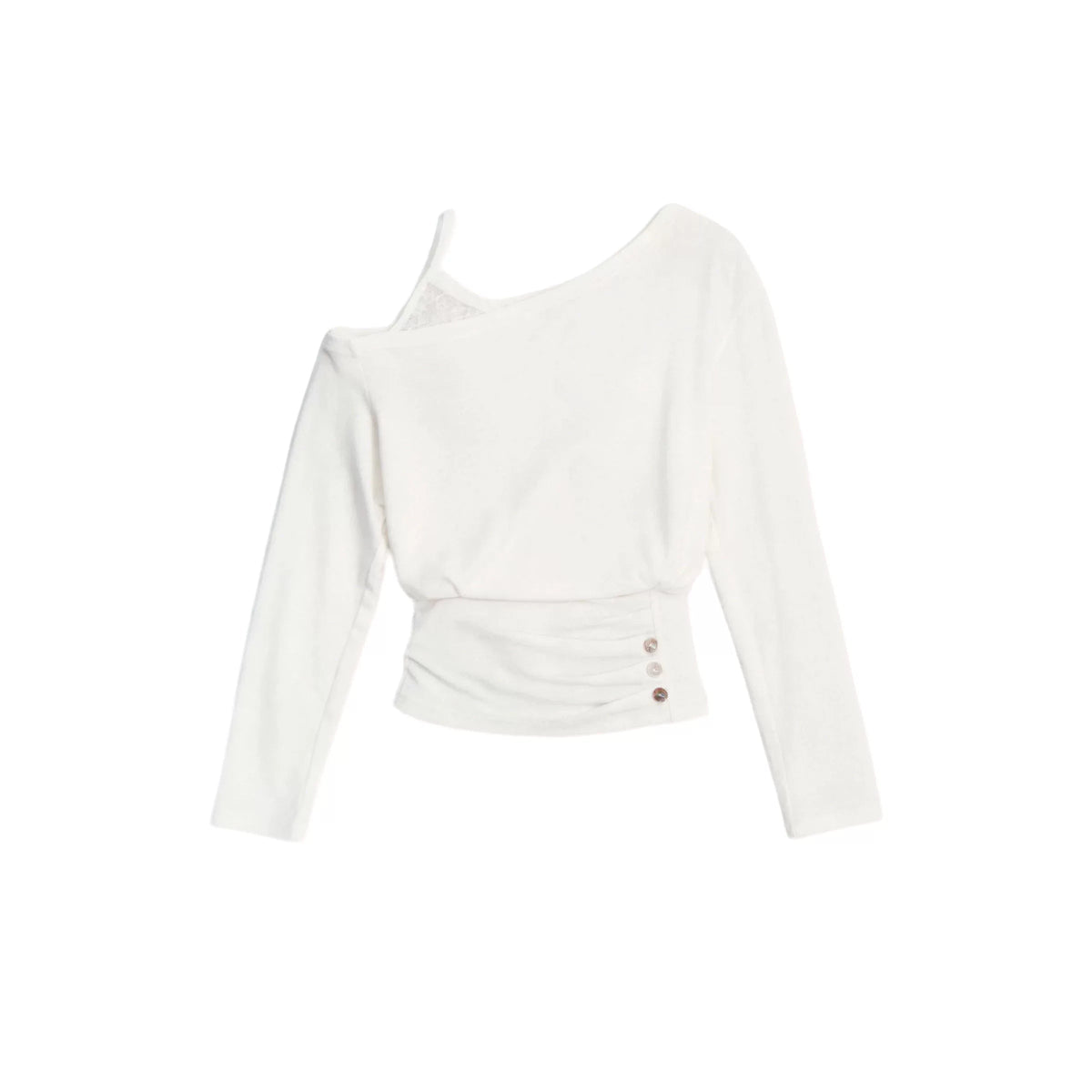Cloud Love Letter Off-Shoulder Top