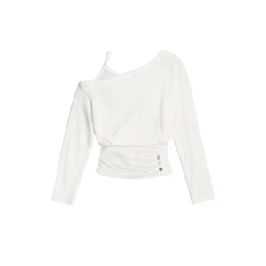 Cloud Love Letter Off-Shoulder Top