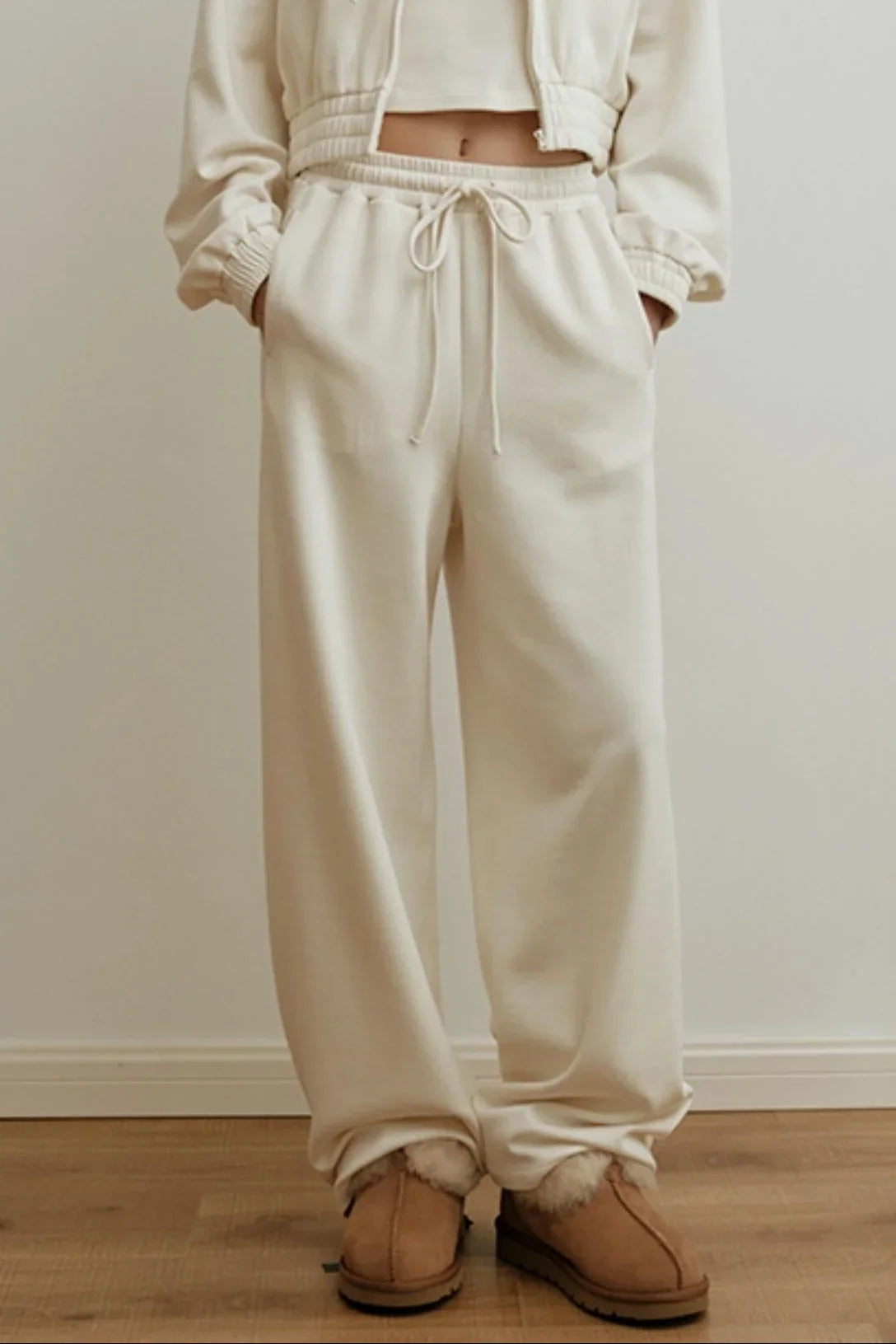 Cloud Soft Crew Neck Jacket Set-Up
