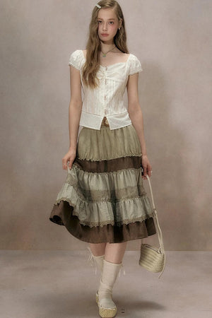 Cloud Starlight Lace Blouse