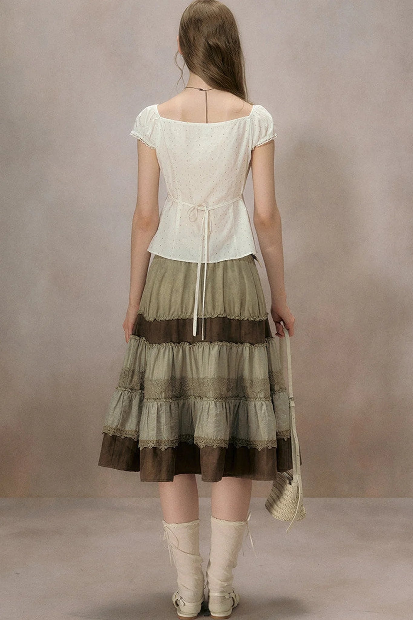 Cloud Starlight Lace Blouse