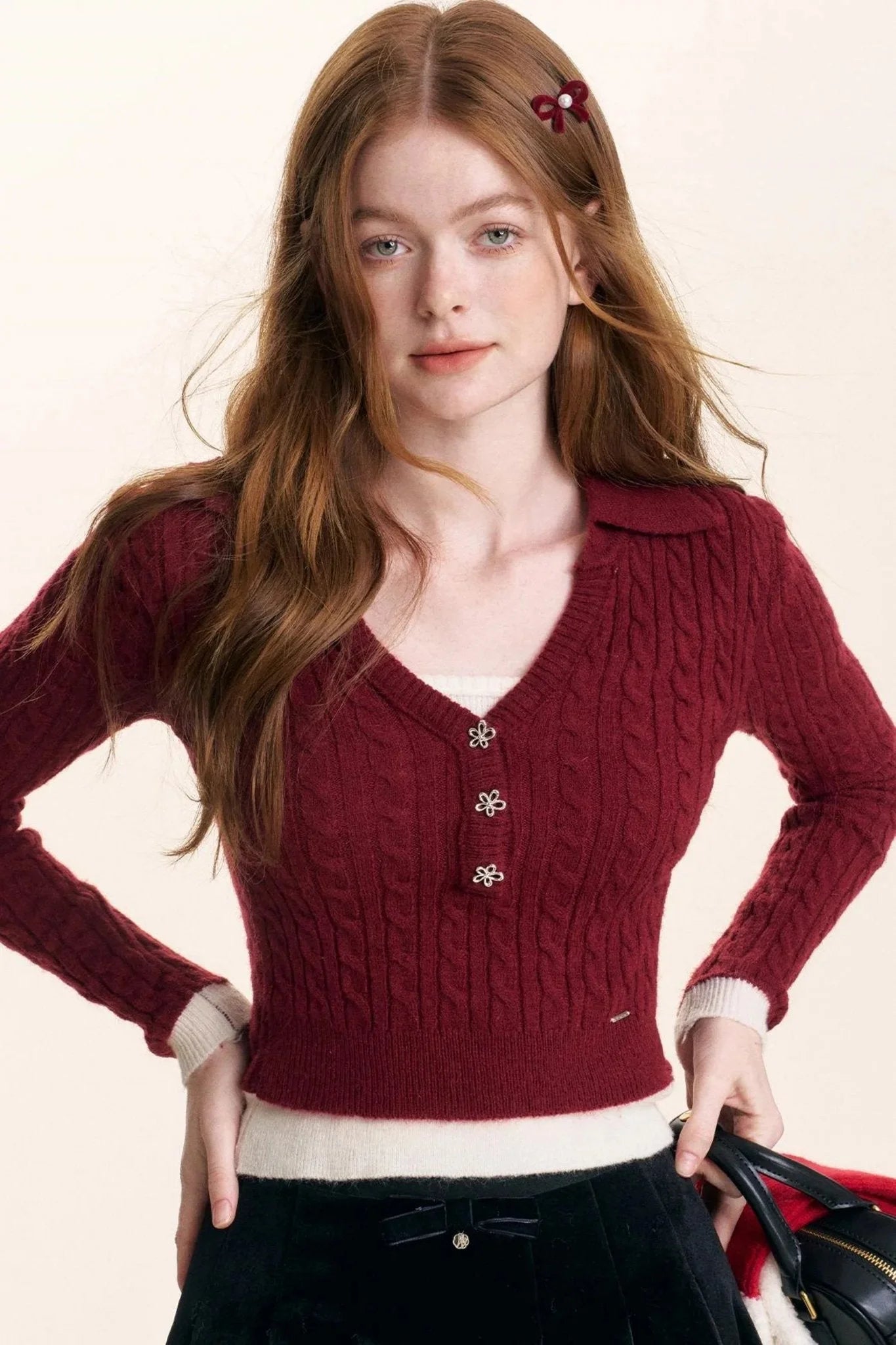 Cloud V-Neck Knit