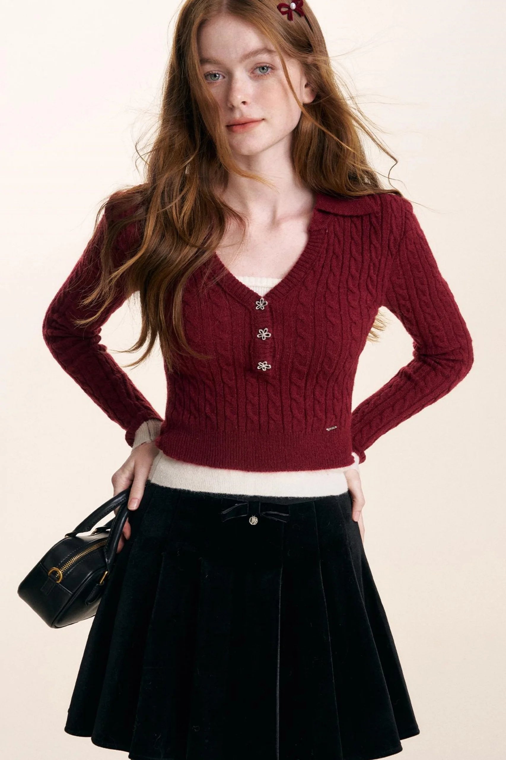 Cloud V-Neck Knit