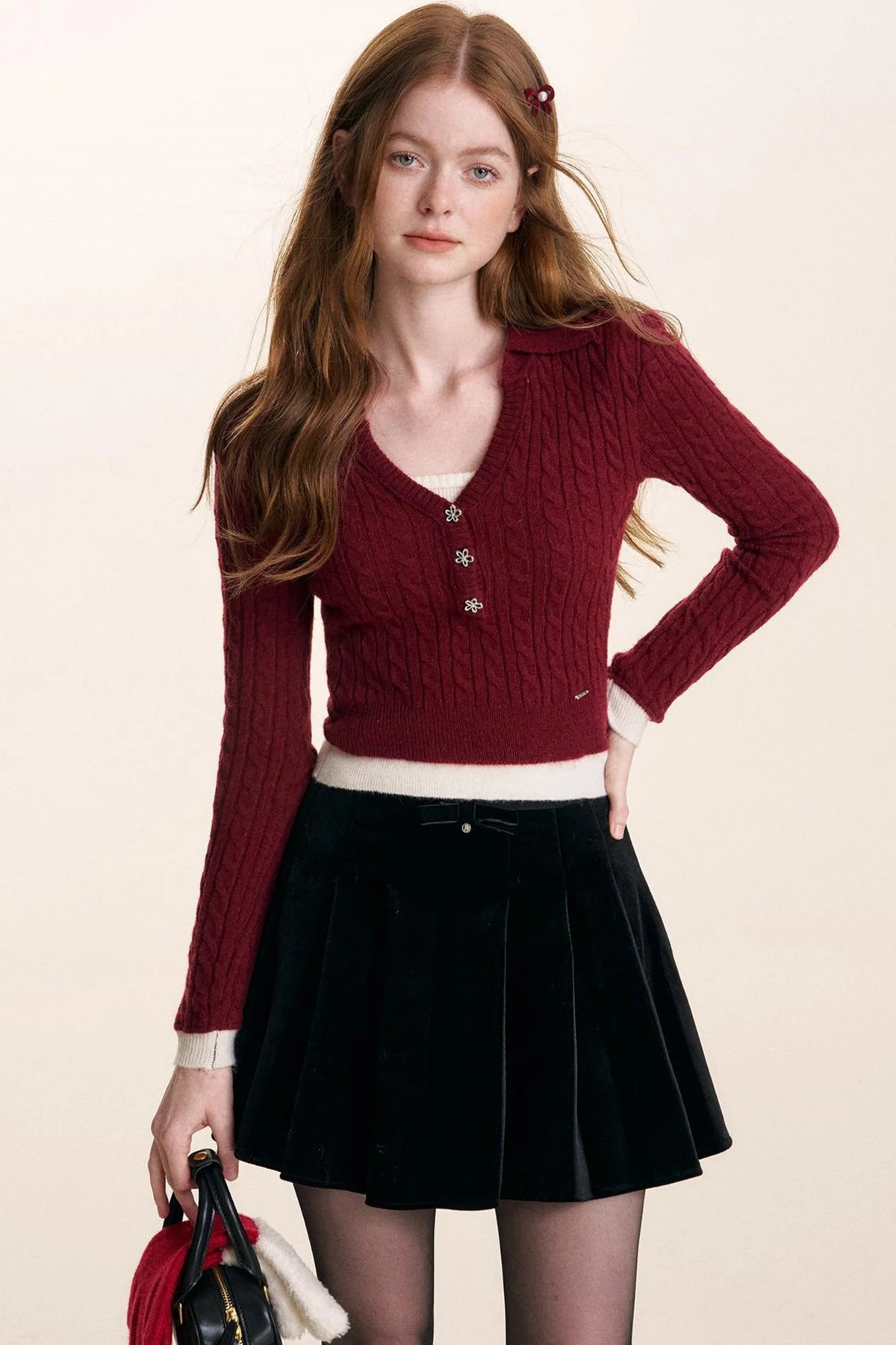 Cloud V-Neck Knit