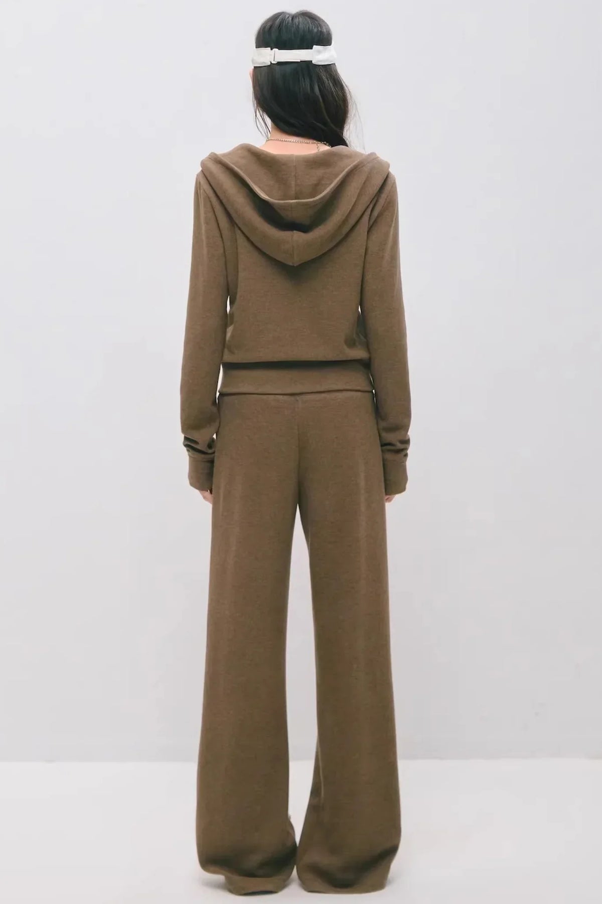 Cloud-Velvet Hooded Sweatshirt Set-Up