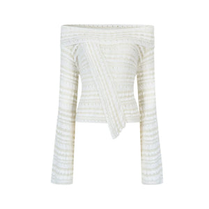 Clouds Knitted Fluffy Top