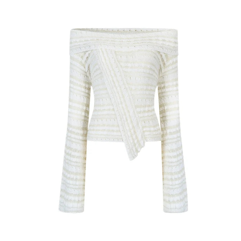 Clouds Knitted Fluffy Top