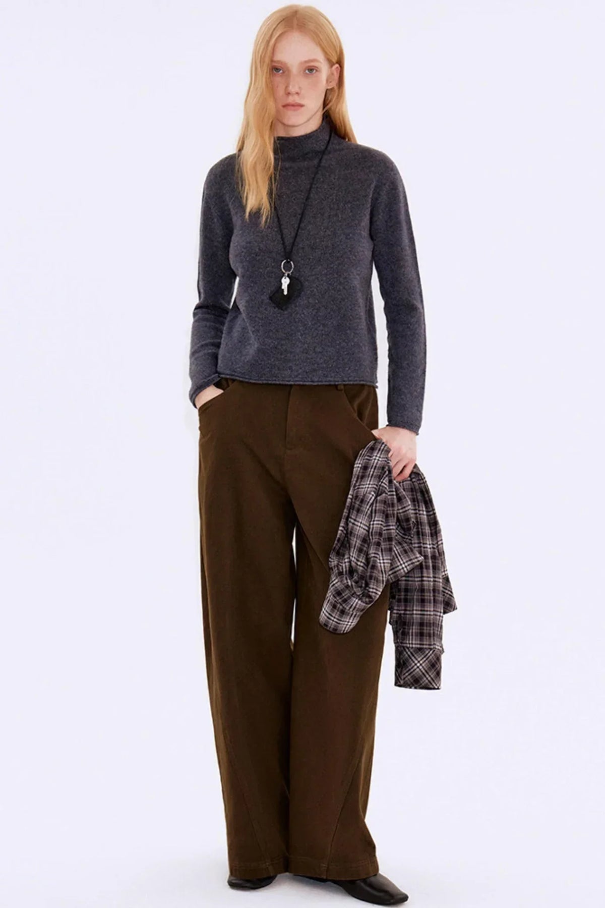 Coarse Twill Brushed Pants