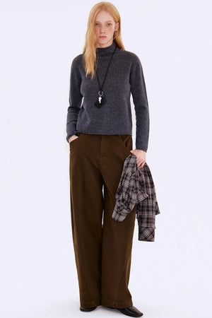 Coarse Twill Brushed Pants